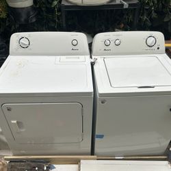 Amana Washer and Dryer