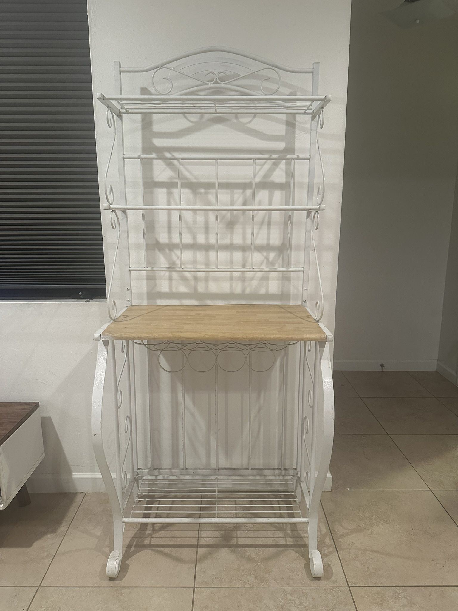 Kitchen Rack Shelving With Wine Storage