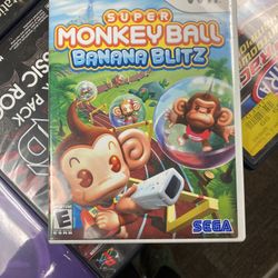 Wii Monkey Ball-banana Blitz 