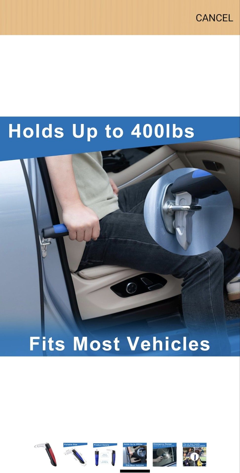 car assist handle