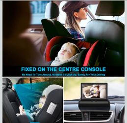 Safety Car Seat Camera with 4.3'' HD Night Vision Function Display