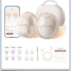 Eufy Wearable eufy Wearable Breast Pump S1 Pro Hands-Free Comfort Heating Tech App ControlNEW
