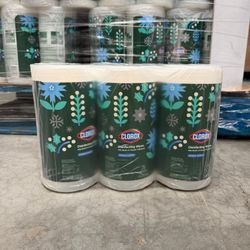 CLOROX DISINFECTING WIPES – 6 PACK (75 CT EACH) – $15