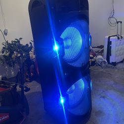 Gaming Pc!! Still Works Just Needs Power Cord 4k Watt Sound Speaker 