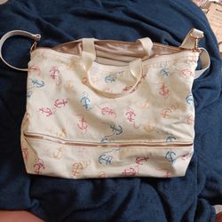 LC Lauren Conrad Anchors Tote Bag
