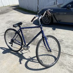 Novara Blue Cruiser bike 