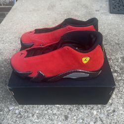 Nike Jordan Retro 14 ‘Ferrari’  Size 7y