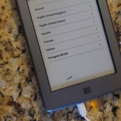 Kindle Touch With Cord - See Details