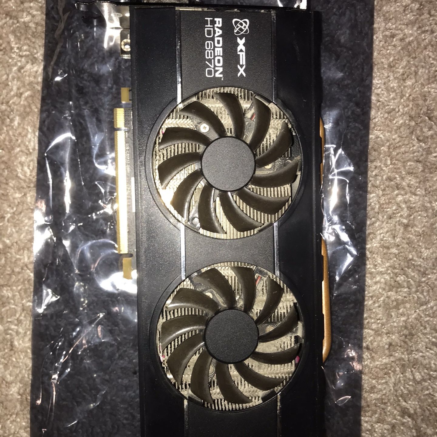 Gaming PC GPU (dual fan) | XFX Double D Radeon HD 6870