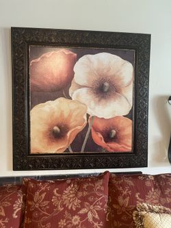 Beautiful Hug Wood Frame Canvas Wall Decor