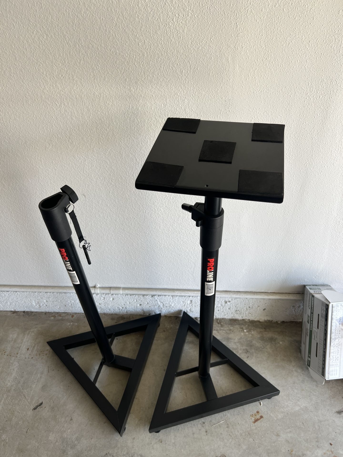Proline PL6000P Adjustable Studio Monitor Stand