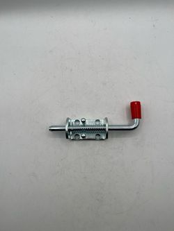 1/2" Heavy Duty Metal Lock Barrel Bolt Spring Latch, 6.5" Long
