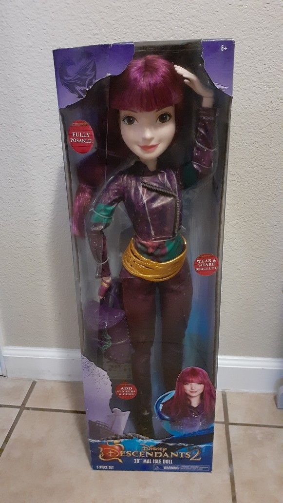 28 Inch Descendants Dolls Descendants 28 Inch Dolls: Mel, Evie And Uma