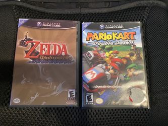 Zelda windwaker and Mario double dash