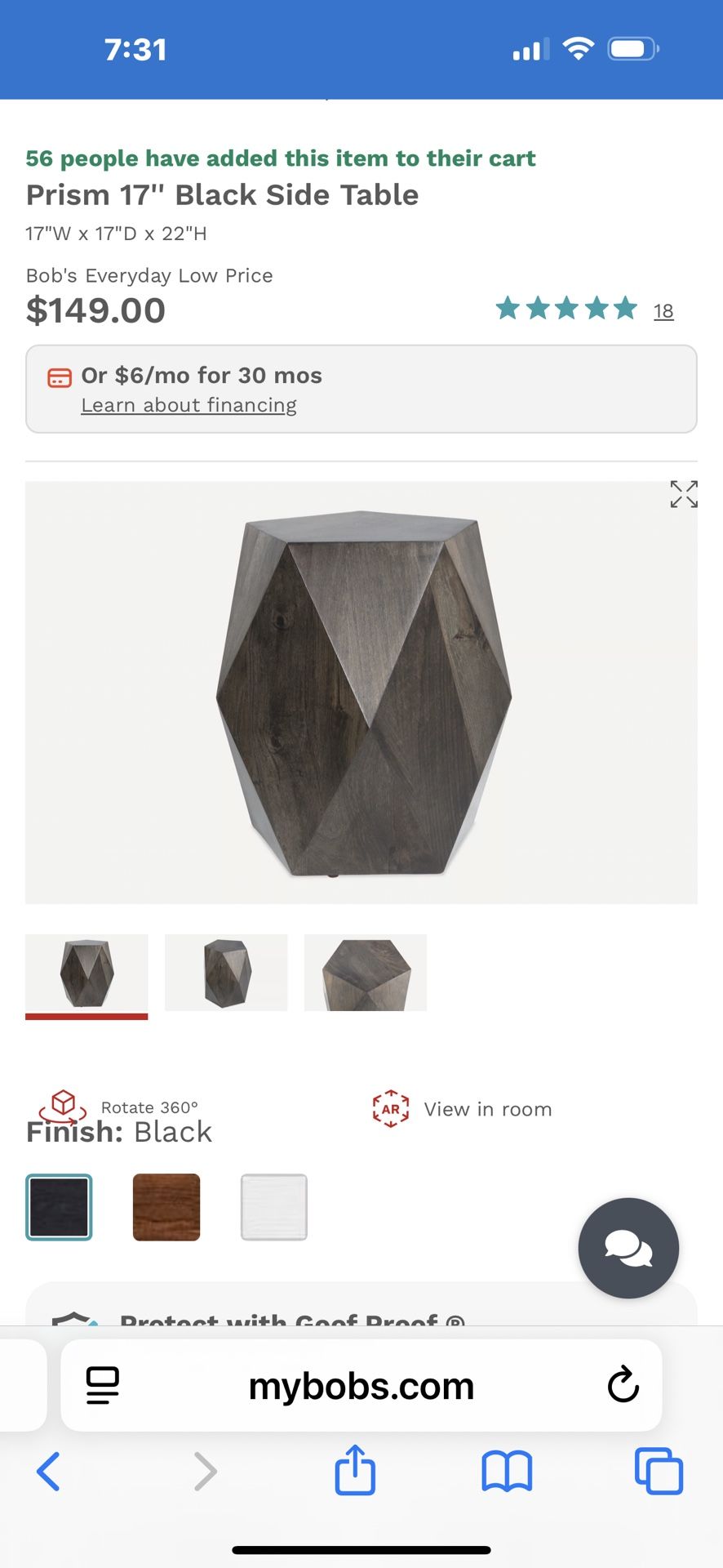 Prism End Tables side Tables