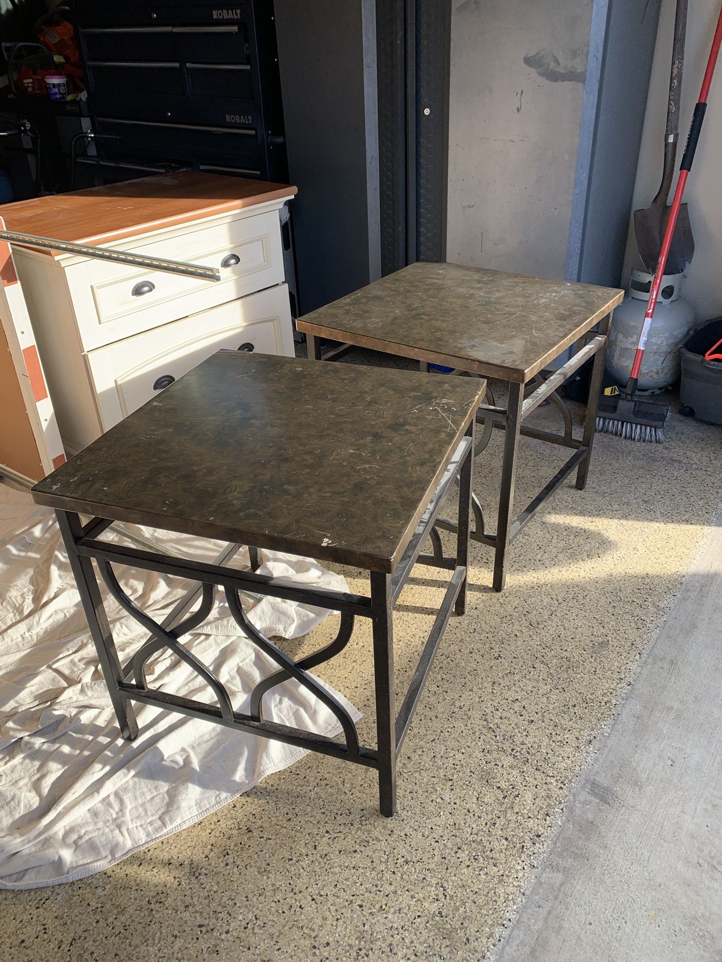 Two Matching End Tables