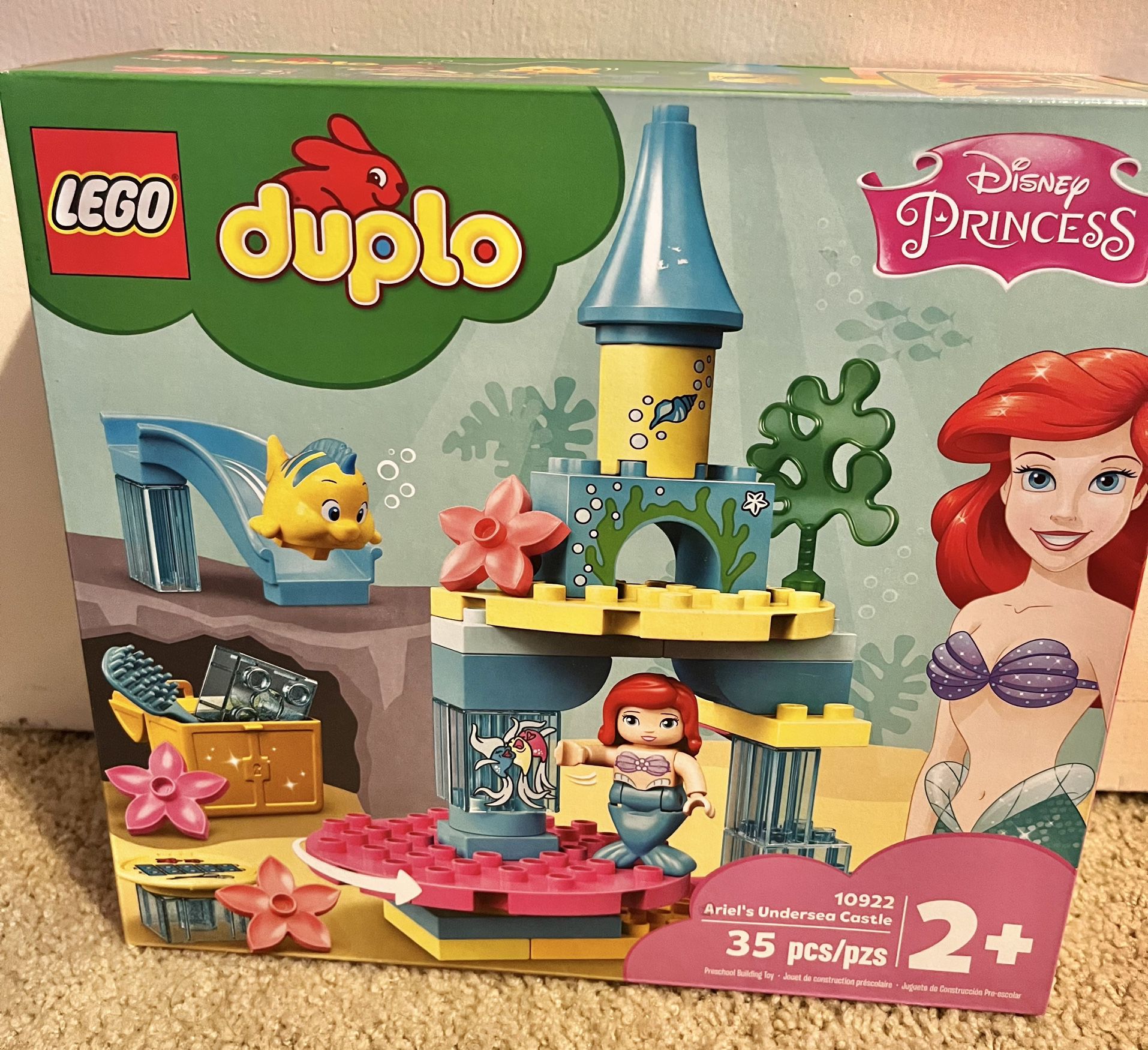 fusionere fort Funktionsfejl Lego Duplo Disney Ariel's Undersea Castle for Sale in Greenville, SC -  OfferUp