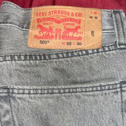Levi’s 501 Gray 32,30