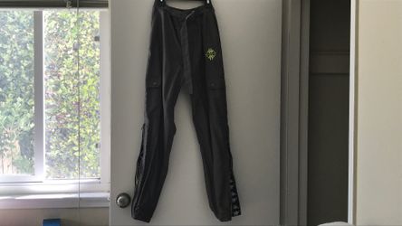 Kappa / Shadow Hill sweat pants gray with mint green and black details M size