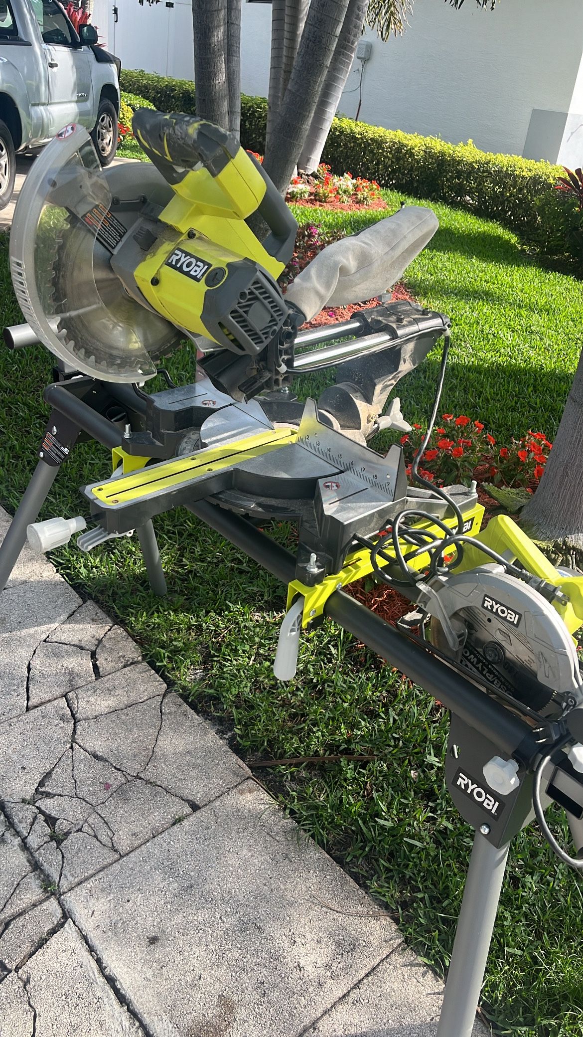Ryobi Bundle Miter Saw