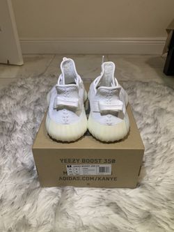 Adidas Yeezy Boost 350 V2 'Triple White' Shoes - 10