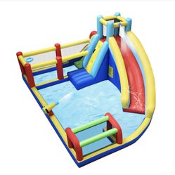 Inflatable Playground Water Park for the Backyard  NEW 