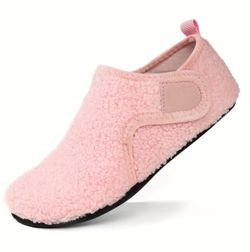 BOTH FOR $10 pink slippers size 8 new