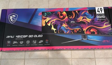 MSI 49" OLED Curved Monitor