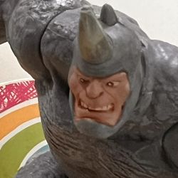 MARVEL - RHINO SPIDERMAN  4 x 5 1/2 INCH FIGURE - Excellent condition 