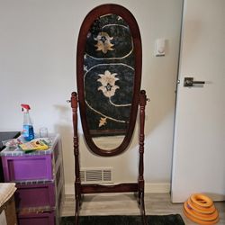 Oval Free Standing (Cheval) Mirror