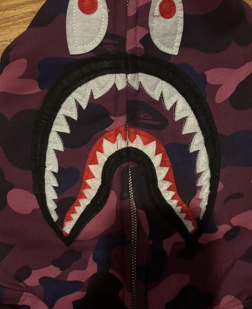 Purple Bape Hoodie