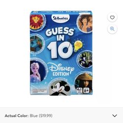 Skillmatics Card Game - Guess in 10 Disney Edition, Gifts for 8 Year Olds and Up
