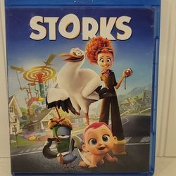 $5 BLU RAY MOVIE. STORKS. BLU RAY ONLY. NO DIGITAL. $5 OR TRADE FOR A MOVIE TITLE I DO NOT ALREADY OWN.