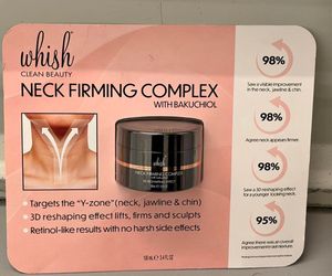 Whish Clean Beauty Neck Firming Complex with Bakuchiol 3.4 oz - Brand New Sealed