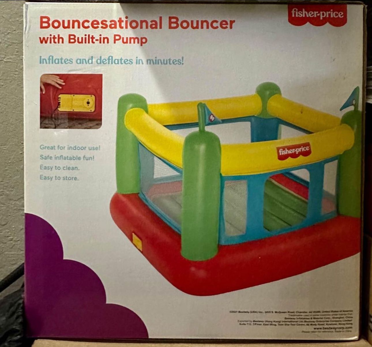 Fisher Price Inflatable Bounce House