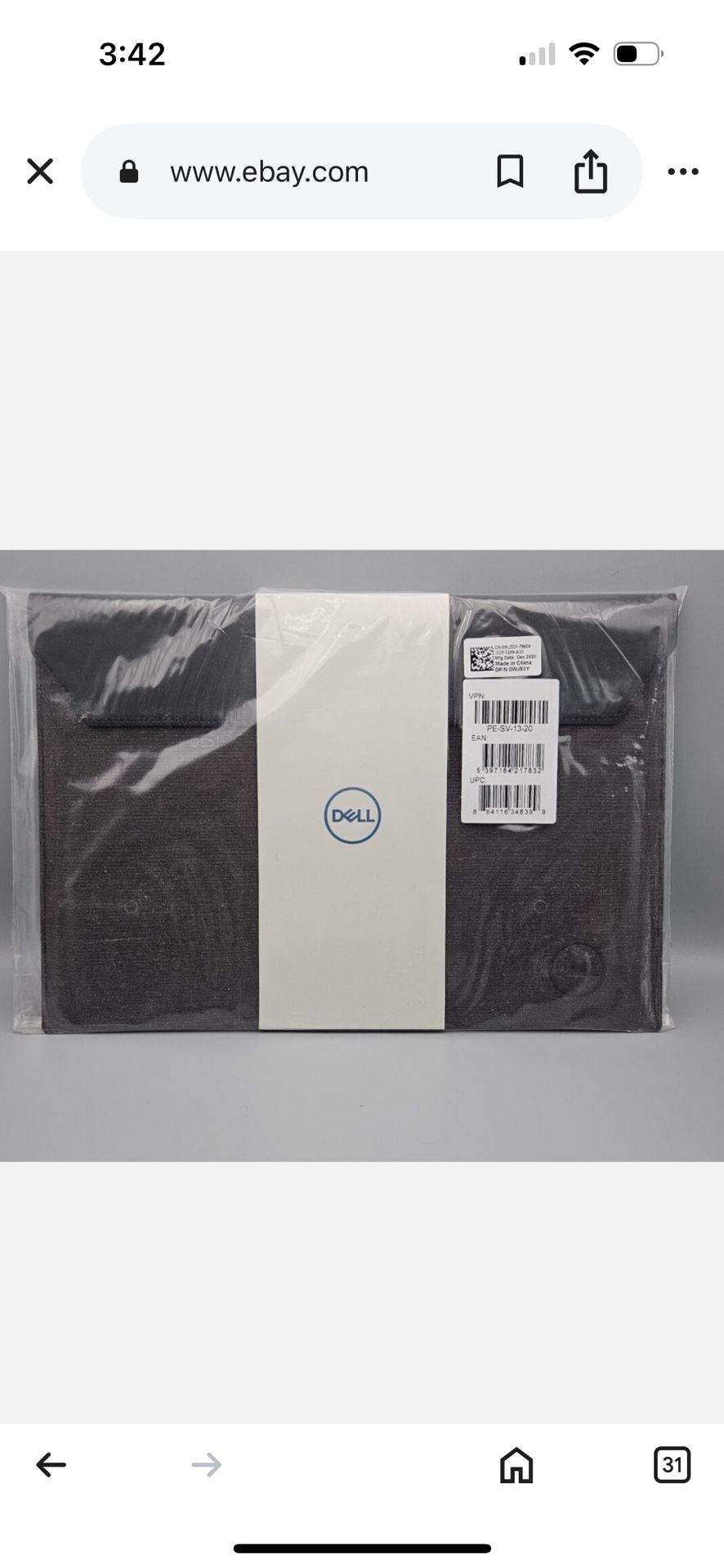 Dell Premier Sleeve 13