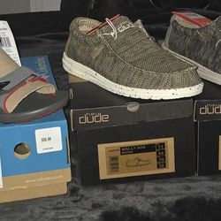 Hey Dude , HUK & Columbia Shoes ( NEW ) 