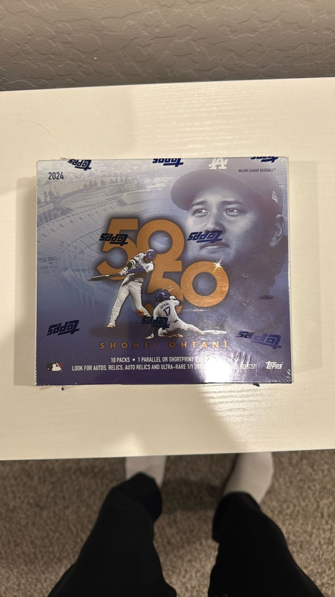 Shohei Ohtani 50 50 Card Box