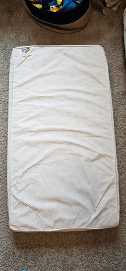 Delta Children Crib & Toddler Mattress (Twinkle Stars) - Great Condition
