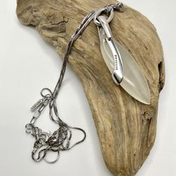 Rare Sterling Silver 925 NUOVEGIOIE Italian Designer Necklace