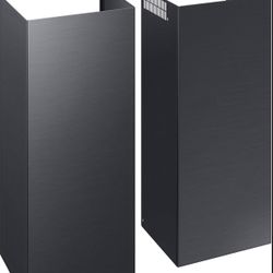Bespoke Range Hood Extension Kit, Black Stainless Steel