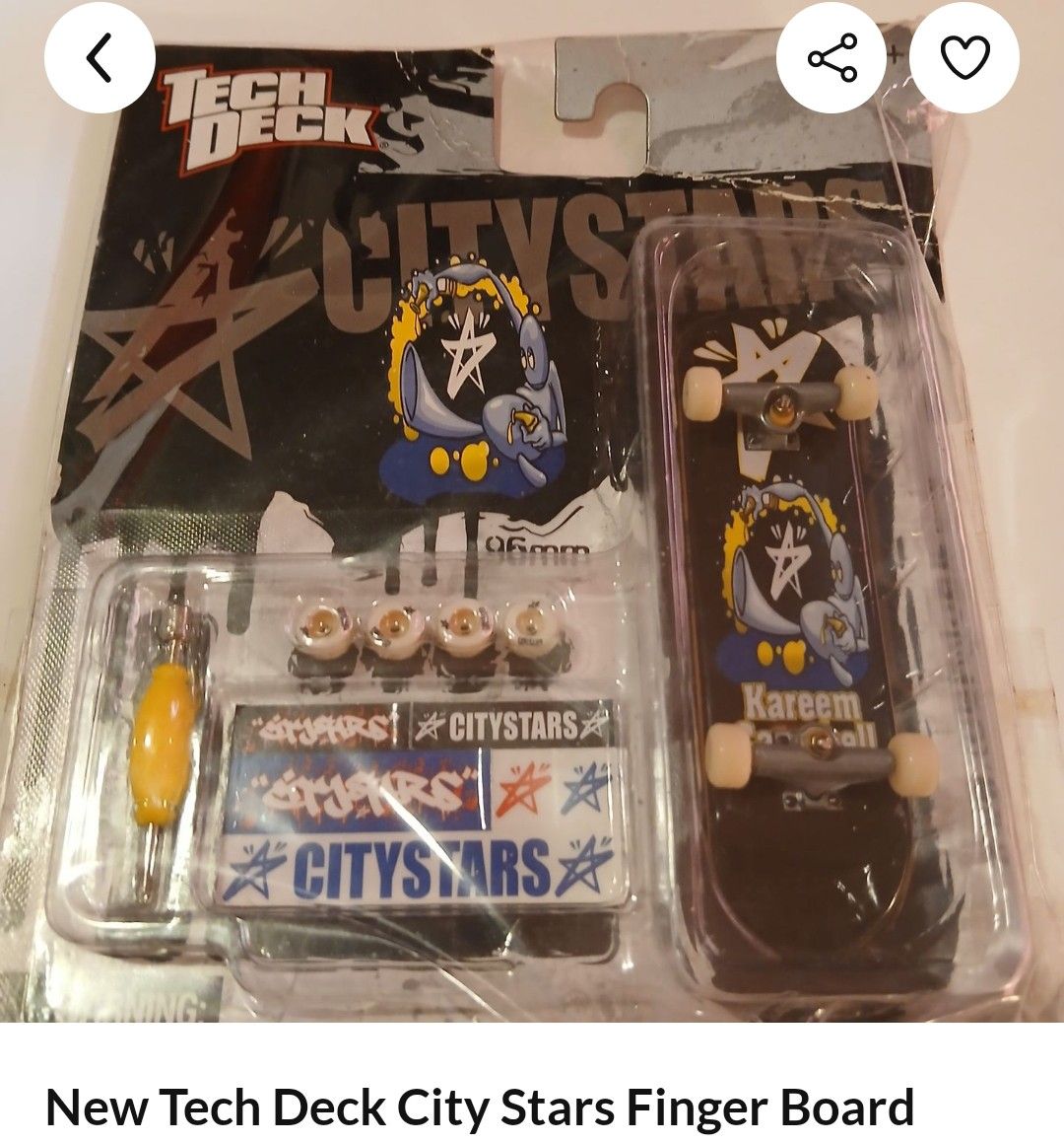 New Tech Deck Finger Board.