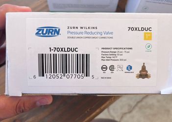 1in pressure valve