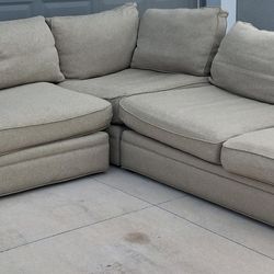 Cindy Crawford Home Sugar Shack Stone Sectional