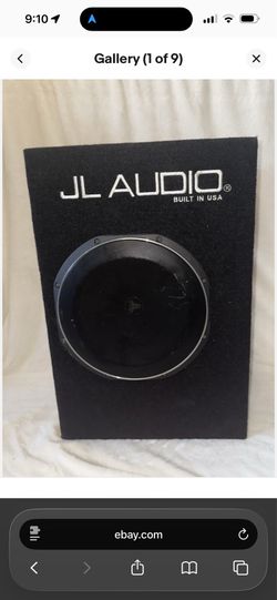 JL Audio MicroSub Subwoofer ABT