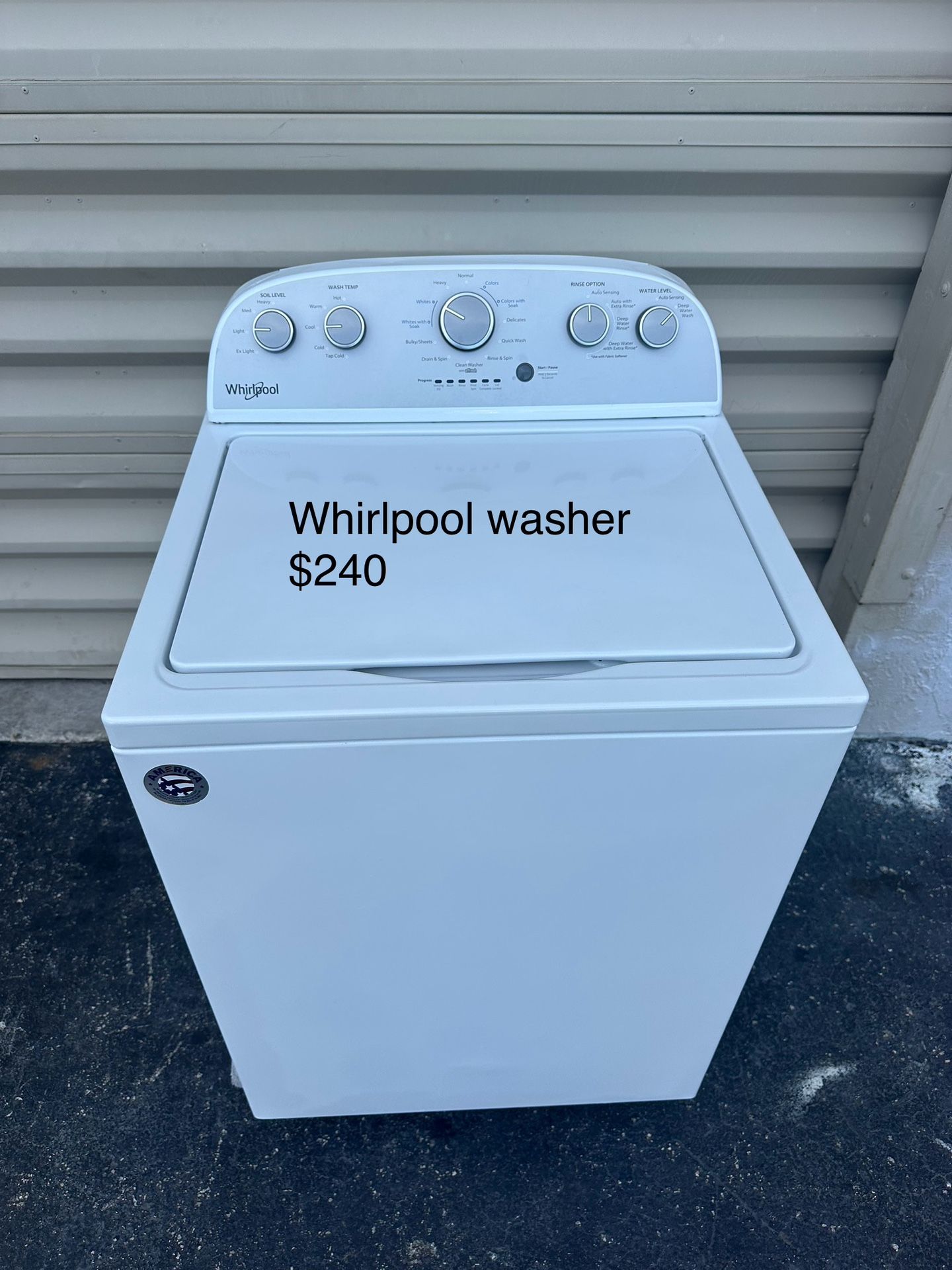 Whirlpool Washer