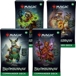 Magic The Gathering Bloomburrow Commander Deck Set Display Sealed