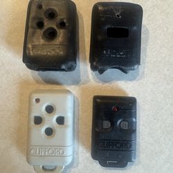 (2) Clifford Alarm Remotes