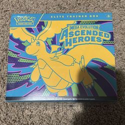 LOT Pokemon TCG Ascended Heroes ETB Elite Trainer Box New\Sealed 