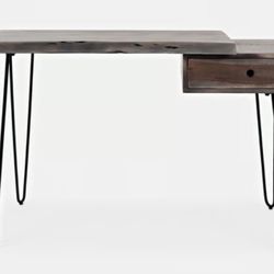 NEW Jofran Furniture Natures Edge Slate Solid Acacia Drawer Desk